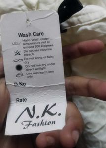 White Shirt and Pant Set