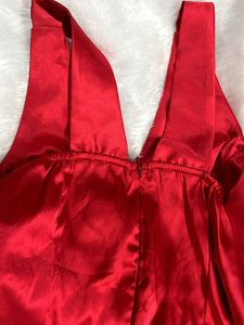 Gorgeous Fiery Red Vintage Classic Dress❤️