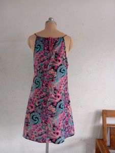 Paisley Print Halter Sundress