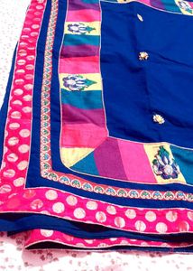 Ethnic handloom silk saree2