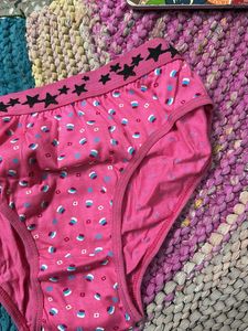 Fancy 100% Cotton Women Briefs // Panty // Hipster