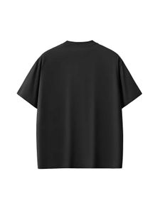 Unisex Oversized Black Tee 240GSM
