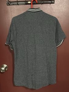 Stylish Gray Button Down Shirt