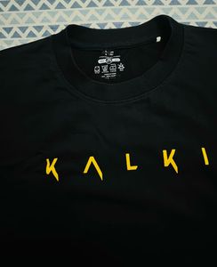 Kalki Black Graphic Tee