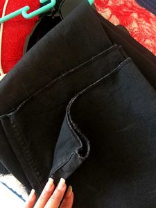 Black Straight Leg Kotty Pants