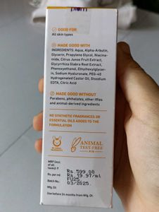 Plum 2% Alpha Arbutin &amp; Hyaluronic Acid Face Serum