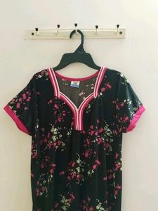 Comfortable Nighty With Descent Quality