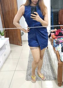 Blue One Piece Dress