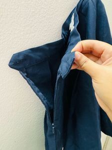 Oodji Navy Blue Skirt