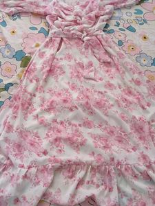 Floral Puff Sleeve Dress