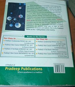 Class 12 Physics &amp; Chemistry Books