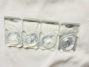 Clear Contact Lenses With Storage Box