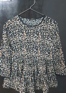 Animal Print Top