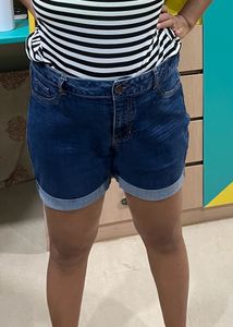 Blue Shorts 36 Size