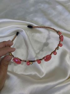 Pink Crystal Hairband