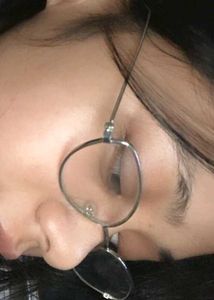 Cat Eye Y2K Silver Frame Glasses