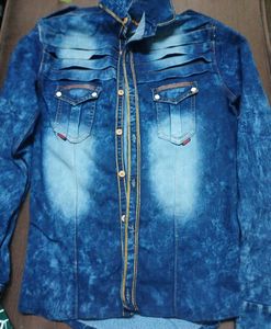 Unique Denim Shirt 4000coin