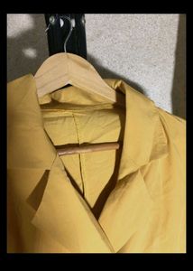 Mustard Yellow Formal Dress