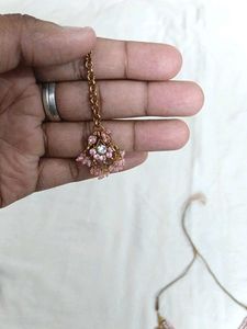 Pink Stone Necklace