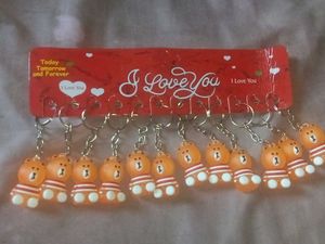 Excellent Unused Pack Of 12 Keychains