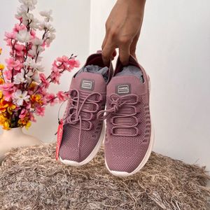 Campus Memory Tech Lite mauve sneakers