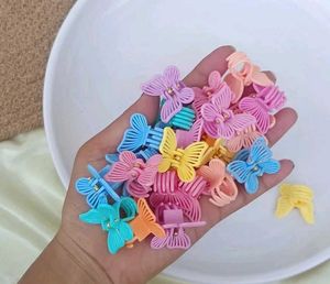 10-Butterfly Hair Clips