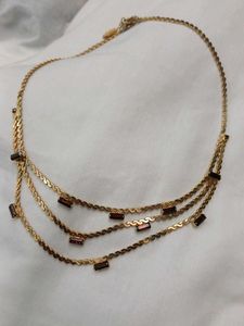 Gold-tone Layered Necklace