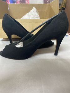 Velvet Pump Heels