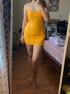 Bershka Mini Summer Dress 🧡