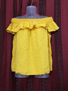 Pimkie Yellow Stylish Top