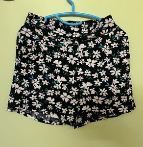 Floral Print Shorts
