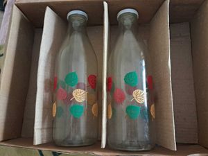 Vintage Leaf Bottles