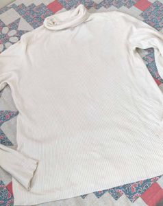 🍦Ribbed Turtleneck Top