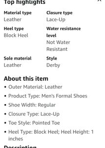 Leather Shoes