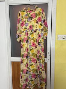 HQ Floral Print Maxi Dress
