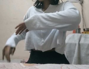 Ethereal Babe Milk White Crop Cardigan