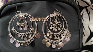 Beautiful Oxidised Silver Earings