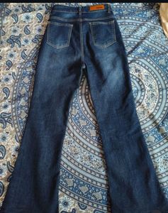 High Waisted bootcut jeans