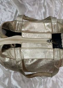 Metallic Gold Tote Bag