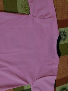 Pink Graphic Print T-shirt