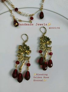 ✨️Fantasy Golden Era Bohemian Princess Earrings✨️