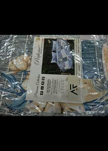 Premium Double Bed Sheet With Pillow Cover