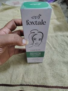 Brand New Foxtale Refreshing Face Wash