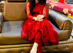 Party Wear Gown With Dupatta