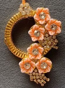 Cute Floral Lumba For Rakshabandhan