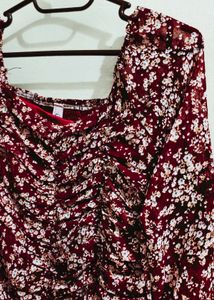 Floral Long Sleeve Top
