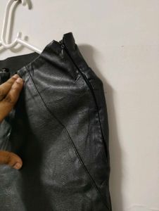 Black Leather Pants