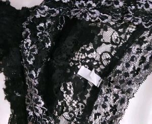 Black Lace Detail Panty