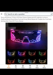 Cyberpunk Technology Glasses