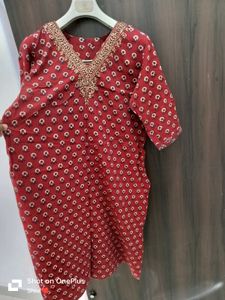 Printed Floral Kurta pant with dupatta